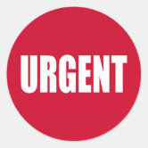 Sticker Urgent