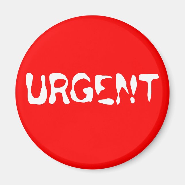 URGENT MAGNET (Front)