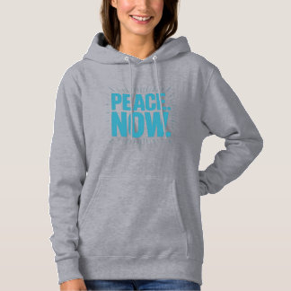 Urgent "PEACE. NOW." Graphic T-Shirt Hoodie