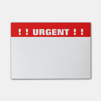 "Urgent" Priority Notes