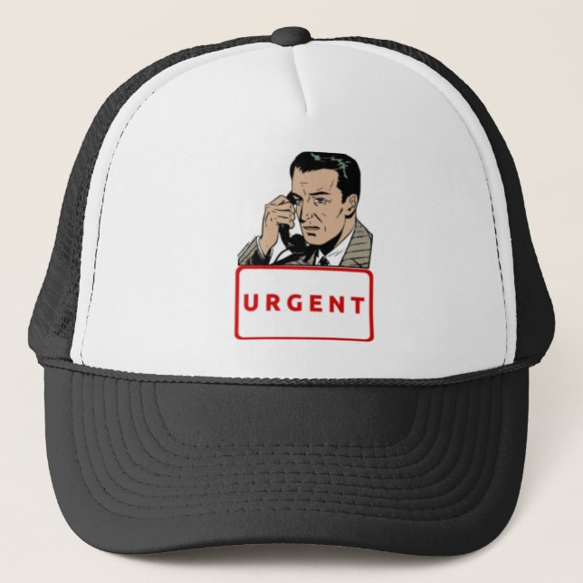 Urgent Trucker Hat (Front)