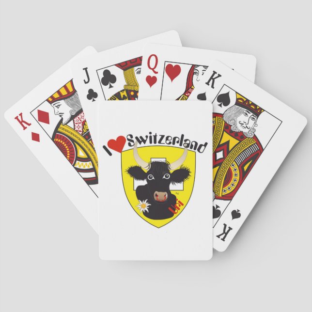Uri Schweiz Suisse Svizzera Spielkarten Poker Cards (Back)