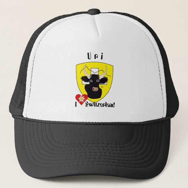 Uri - Schweiz - Suisse - Svizzera - Svizra - Mütze Trucker Hat (Front)