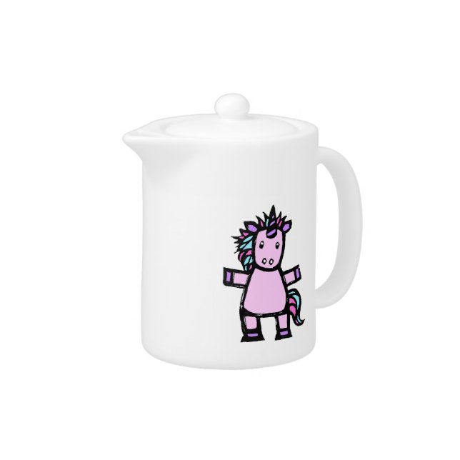 uri the unicorn teapot (Right)