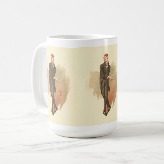 Uriah Heep by Kyd from Dickens' David Copperfield Coffee Mug (Front Left)