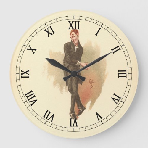 Uriah Heep by Kyd from Dickens David Copperfield Large Clock