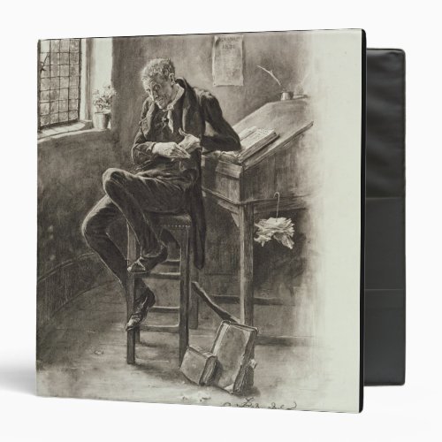 Uriah Heep from Charles Dickens A Gossip about 3 Ring Binder