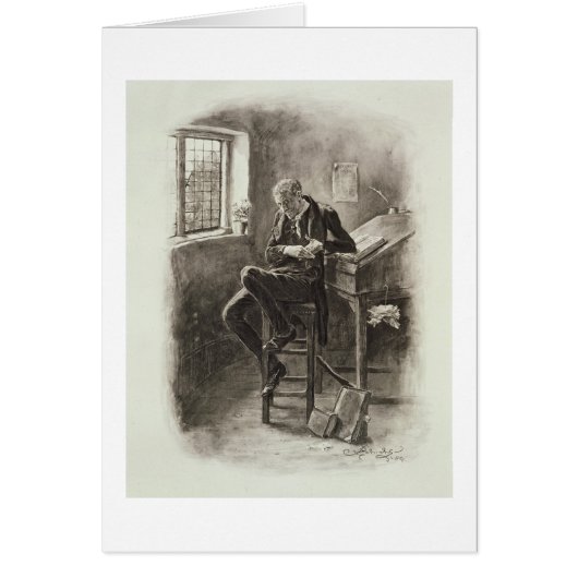 Uriah Heep, from 'Charles Dickens: A Gossip about Cards (Front)