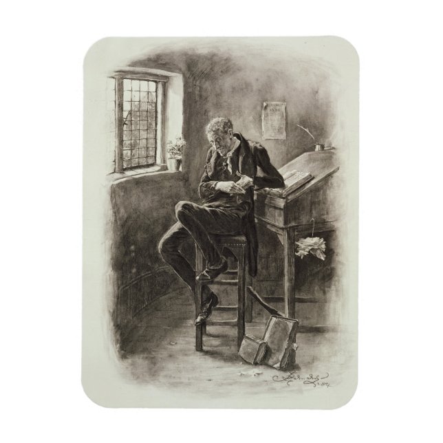 Uriah Heep, from 'Charles Dickens: A Gossip about Magnet (Vertical)