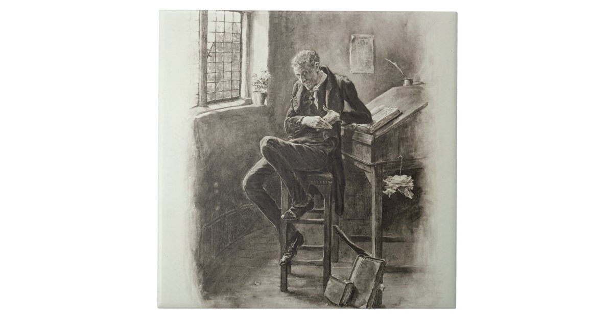 Uriah Heep From Charles Dickens A Gossip About Tile Zazzle Com