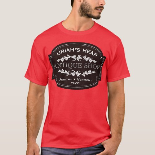 Uriahs Heap Antique Shop Jericho Vermont Wednesday T_Shirt