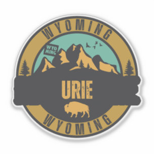 Urie, Wyoming Sticker
