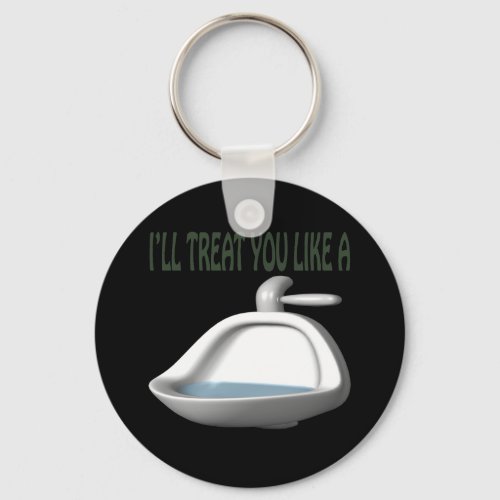 Urinal Keychain