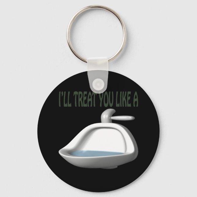 Urinal Keychain (Front)