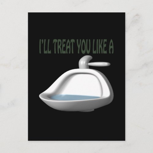 Urinal Postcard