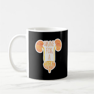 Urine for a treat! Funny medical pun Coffee Mug