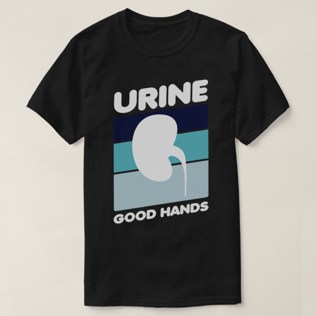 Urine Good Hands 1 T-Shirt (Design Front)