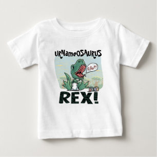 URNameOSURUS Rex by Mudge Studios Baby T-Shirt