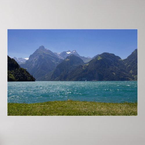 Urnersee Summer View Switzerland Poster