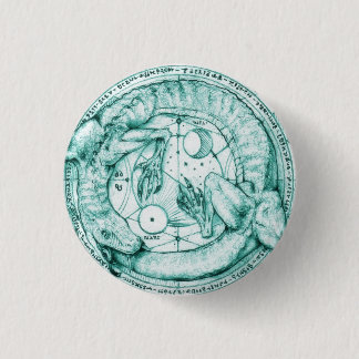 uroboro alquimico pinback button