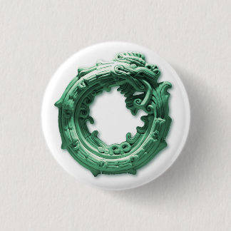 uroboro Quetzalcóatl Pinback Button