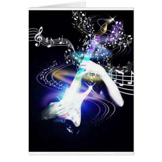 UROCK! Rainbow Guitar Magic Cards (Front)