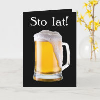 Urodziny - Polish birthday card for him
