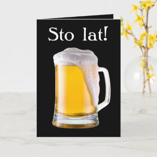 Urodziny - Polish birthday card for him