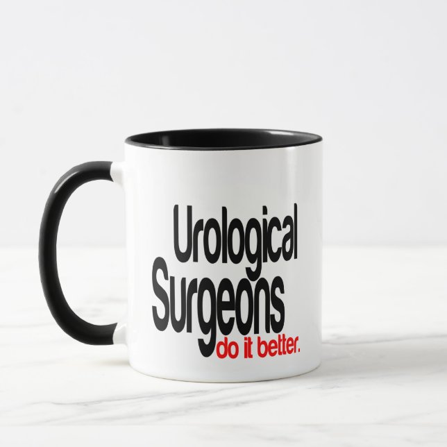 Urological Surgeons Do It Better Mug (Left)