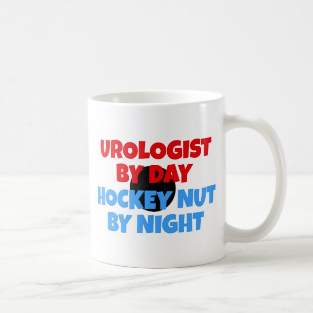 Urologist Hockey Fanatic Coffee Mug (Right)
