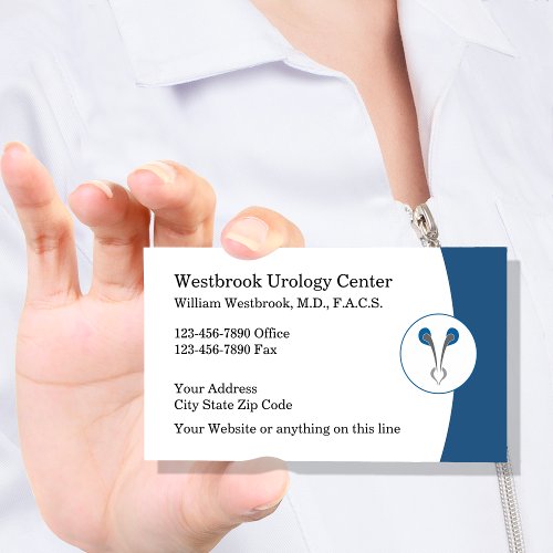 Urologist Medical Urology Business Cards