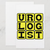 Urologist, Specialist in Urinary Tract System (Front/Back)