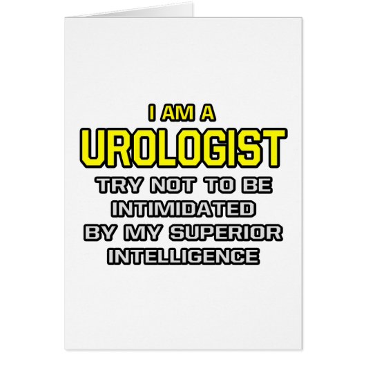 Urologist...Superior Intelligence Cards (Front)