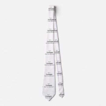 Urologist Tie by medical_gifts at Zazzle