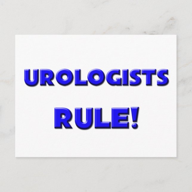 Urologists Rule! Postcard (Front)