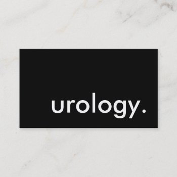 Urology. Business Card by asyrum at Zazzle