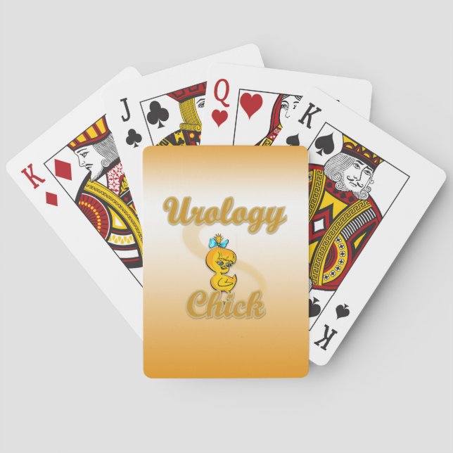 Urology Chick Poker Cards (Back)