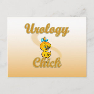 Urology Chick Postcard