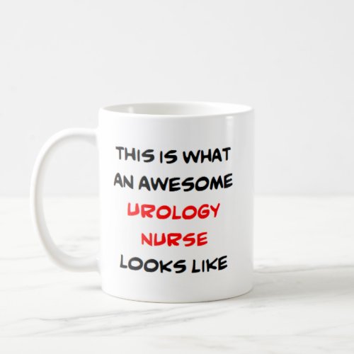 urology nurse awesome coffee mug