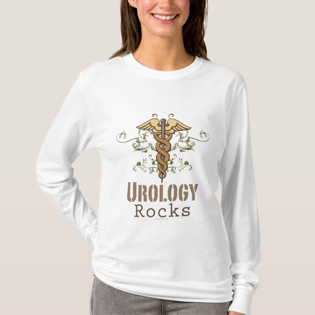 Urology Rocks Urologist Long Sleeve Tee Shirt (Front)
