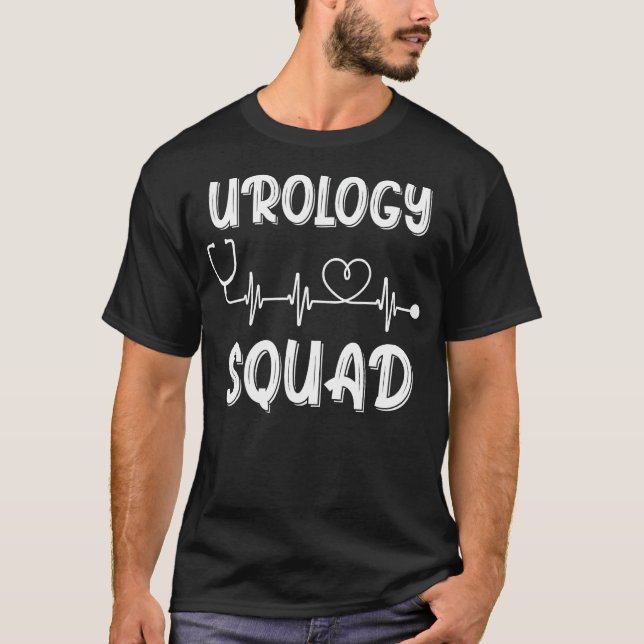 Urology Squad Cute Urologist Nurse Doctor Medical  T-Shirt (Front)