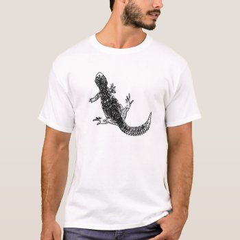 Uromastyx Lizard Reptile T-shirt by busycrowstudio at Zazzle