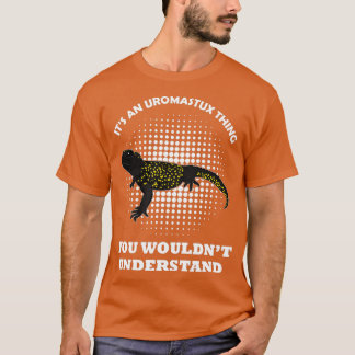Uromastyx reptile lizard pet terrarium biology 8 T-Shirt