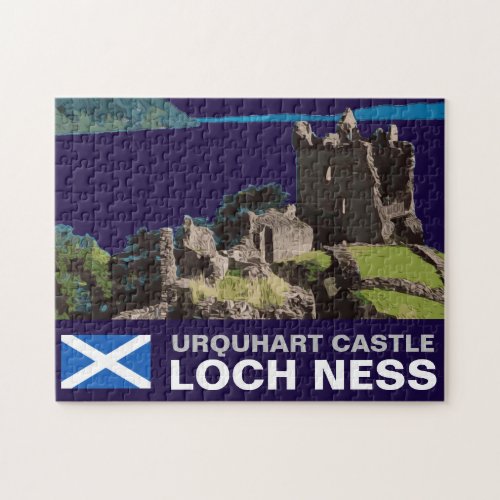 URQUHART CASTLE JIGSAW PUZZLE