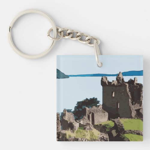 URQUHART CASTLE KEYCHAIN