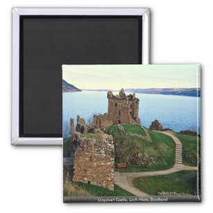 Urquhart Castle, Loch Ness, Scotland Magnet