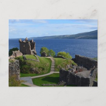 Urquhart Castle Ruins Postcard by GoingPlaces at Zazzle