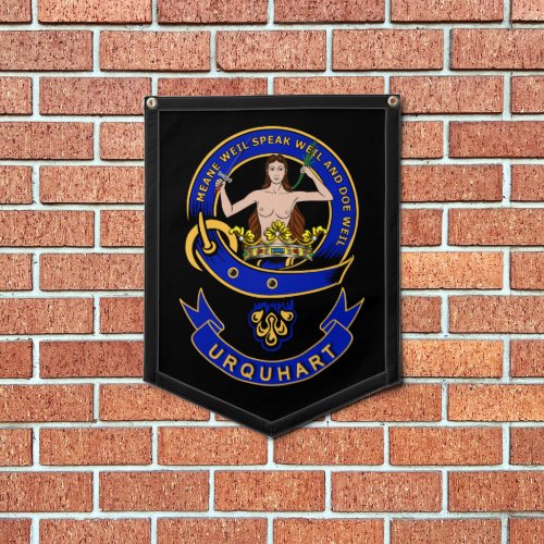 Urquhart Clan Badge Banner  Pennant