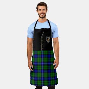 Urquhart Clan Badge & Tartan Kilt Apron