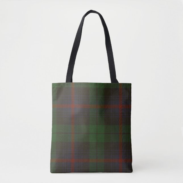 Urquhart Clan Tartan Tote Bag (Front)